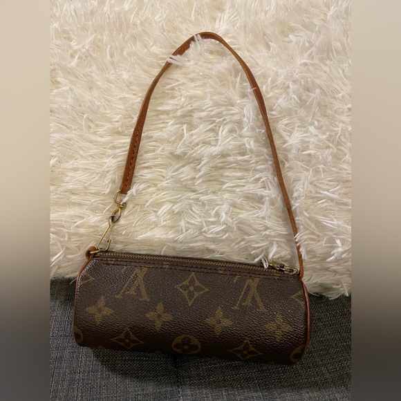 Authentic Vintage LOUIS VUITTON Monogram Papillon Pochette - Picture 2 of 8
